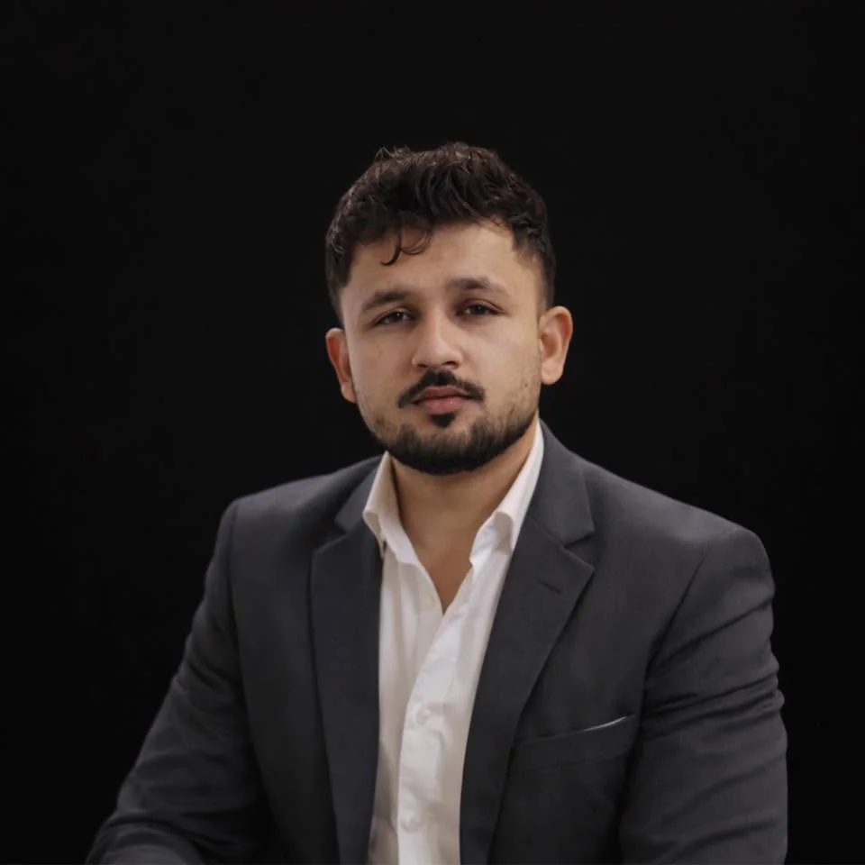 Shawez Ali, portrait en studio